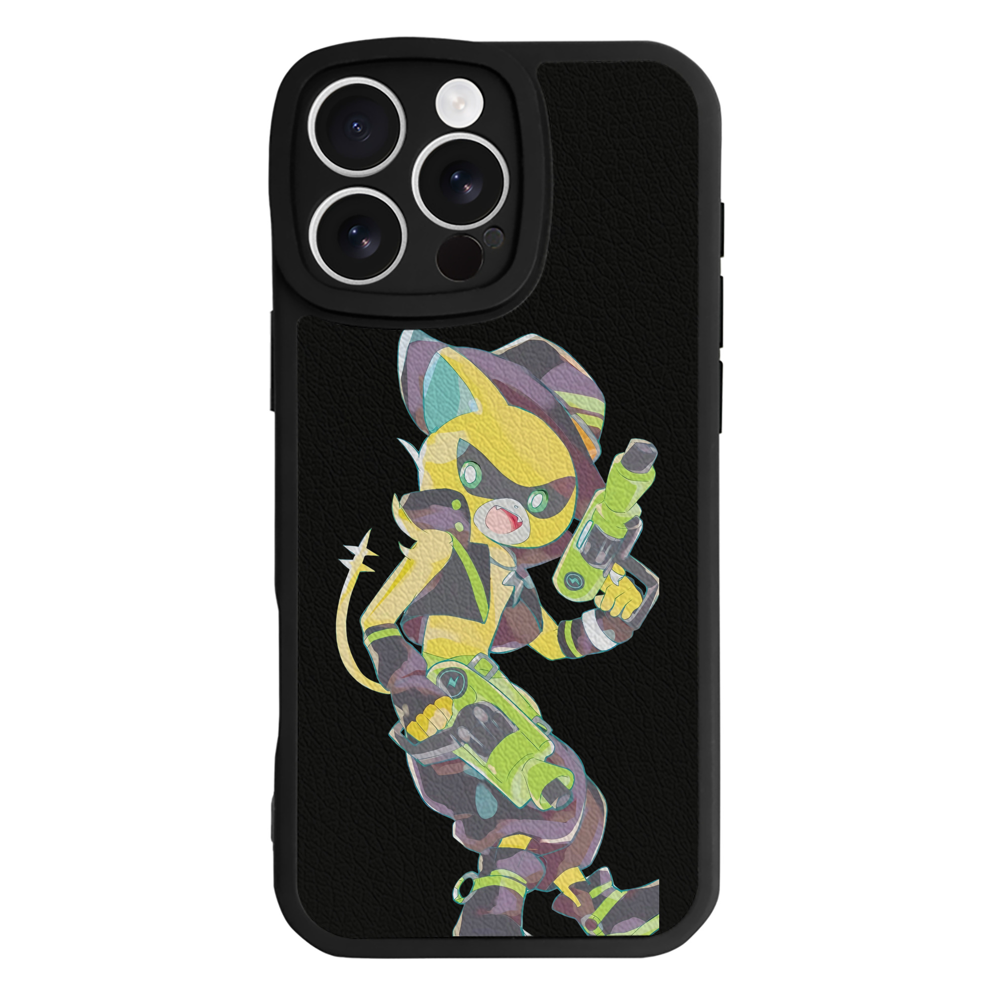 （画像用） 妖怪ウォッチ Yo-kai Watch 【iPhone 16シリーズ対応】シリコンスマホケース（レザー調） 材質：シリコン